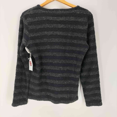 ボイコット BOYCOTT Y2K ボーダー クルーネック プルオーバー ニット セーター メンズ JPN:2