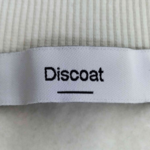 ディスコート Discoat 裏起毛刺繍ロゴスウェット レディース FREE