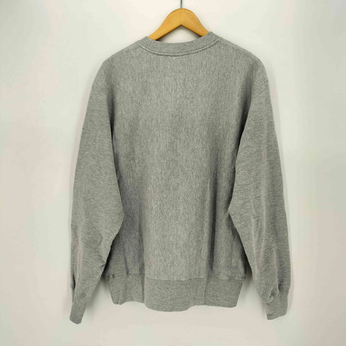 モマ MOMA 復刻 青タグ REVERSE WEAVE リバースウィーブ ワッペン 刺繍 クルーネック プルオーバー スウェット メンズ import:M