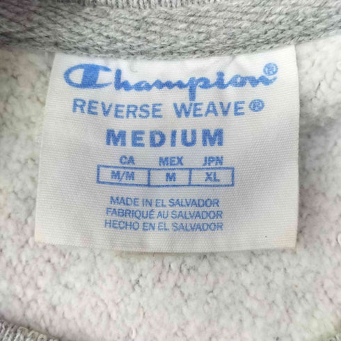 モマ MOMA 復刻 青タグ REVERSE WEAVE リバースウィーブ ワッペン 刺繍 クルーネック プルオーバー スウェット メンズ import:M