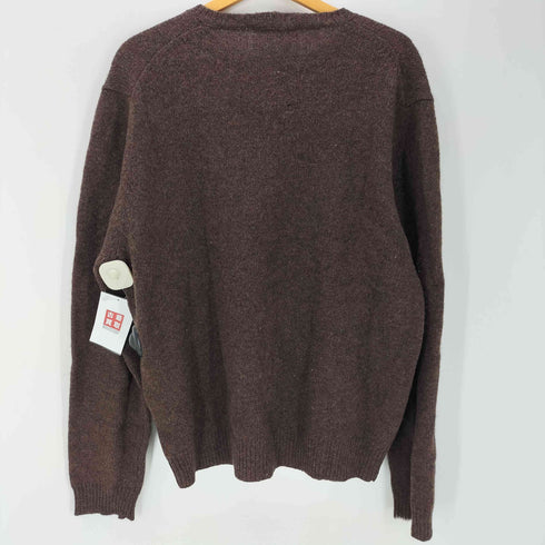 ブルックスブラザーズ BROOKS BROTHERS オーストラリア製 70-80S ウール クルーネック プルオーバー ニット セーター メンズ import:L