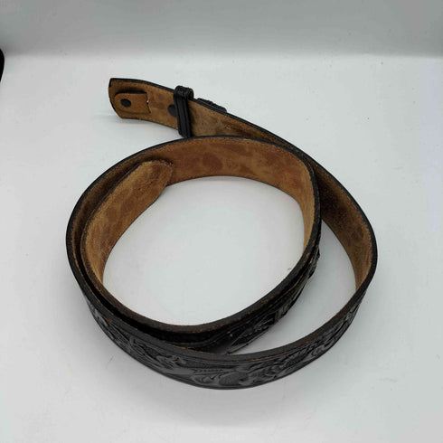 nocona 総柄 レザーベルト メンズ