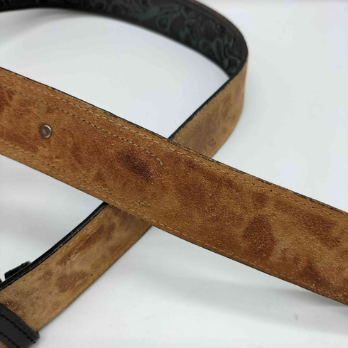 nocona 総柄 レザーベルト メンズ
