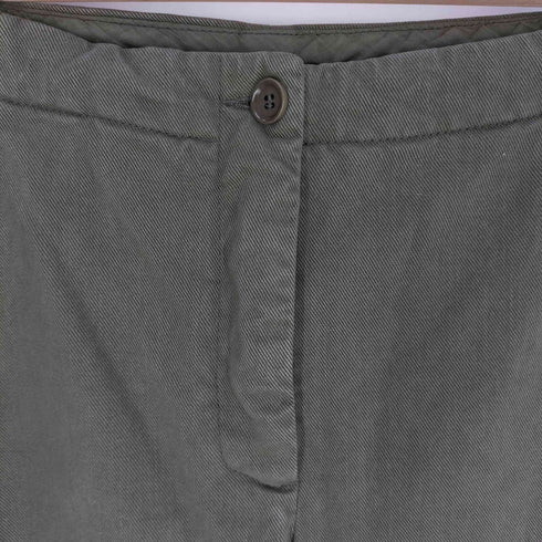 アスペジ ASPESI 裾ジップ カーブデザイン ストレートパンツ レディース EUR:38