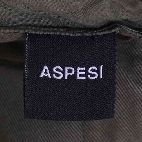 アスペジ ASPESI 裾ジップ カーブデザイン ストレートパンツ レディース EUR:38