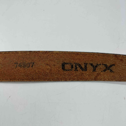 ONYX レザーベルト メンズ
