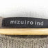 ミズイロインド mizuiro ind ヘアリー ボートネックニット レディース