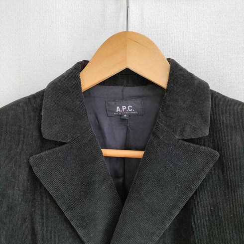 アーペーセー A.P.C. コーデュロイ ダブル ジャケット メンズ import:S