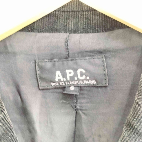 アーペーセー A.P.C. コーデュロイ ダブル ジャケット メンズ import:S