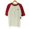 ステューシー Stussy 00S AUTHENTIC ショーン フォント ロゴ ラスタカラー バック プリント ラグランスリーブ Tシャツ メンズ import:L