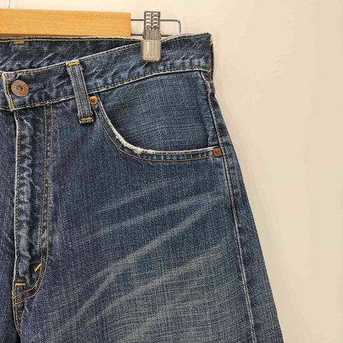 リーバイス Levis 00S LOT503 カスタム ペイント デニム ショート パンツ ショーツ ジョーツ 2003年製 メンズ W32