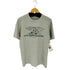 Phamtom THE ONLY EASY DAY WAS YESTERDAY イーグル プリント 霜降り Tシャツ メンズ import:M