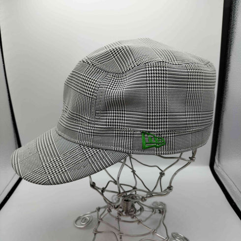 ニューエラ NEW ERA ロゴ刺繍 千鳥格子 キャップ レディース