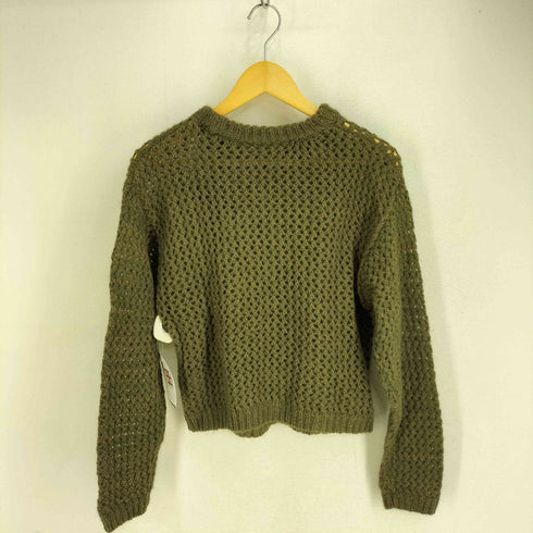 ビューティーアンドユースユナイテッドアローズ BEAUTY & YOUTH UNITED ARROWS モヘヤミックス透かし編みニット レディース