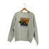 フルーツオブザルーム FRUIT OF THE LOOM 93年 USA製 ROCKFORD プリント クルーネックスウェット トレーナー メンズ L