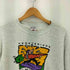 フルーツオブザルーム FRUIT OF THE LOOM 93年 USA製 ROCKFORD プリント クルーネックスウェット トレーナー メンズ L