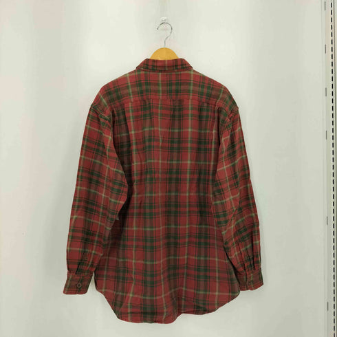 ギャップ Gap 90s OLD オールド 白タグ タータンチェック フランネルシャツ メンズ L