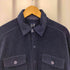ギャップ Gap 90s OLD オールド 紺タグ フラップポケット フリース 長袖シャツ メンズ M
