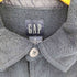 ギャップ Gap 90s OLD オールド 紺タグ フラップポケット フリース 長袖シャツ メンズ M