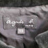 アニエスベー agnes b. JAB0 MANTEAU スパンコール装飾 ウールジャージー コート レディース T3