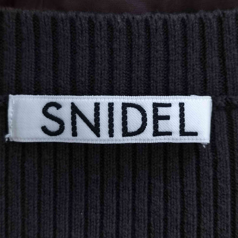 スナイデル snidel ニットxシアースカートドッキングワンピース レディース JPN:0