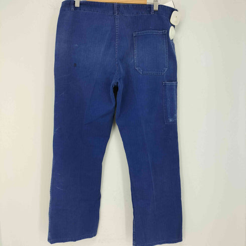EURO WORK ヘリンボーン ワークパンツ メンズ
