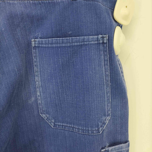 EURO WORK ヘリンボーン ワークパンツ メンズ