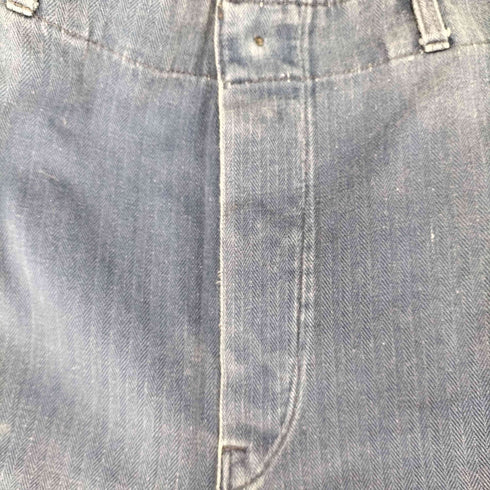 EURO WORK ヘリンボーン ワークパンツ メンズ