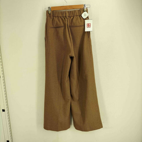 ジャーナルスタンダードレリューム JOURNAL STANDARD relume 21AW メランジ イージー ワイドスラックスパンツ レディース JPN:38