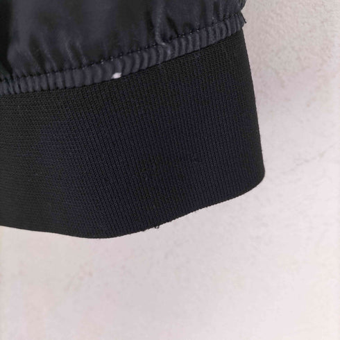 ザラ ZARA 総柄サテンジップブルゾン メンズ S