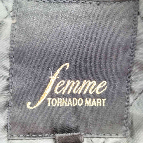 トルネードマートファム TORNADO MART FEMME ファー付きモッズコート レディース