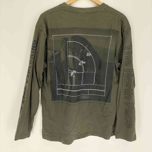 ザノースフェイス THE NORTH FACE ロングスリーブスリーブグラフィックTシャツ メンズ import:L