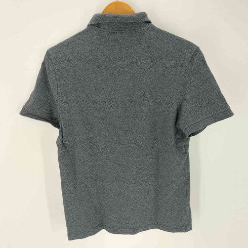 ラコステ LACOSTE SLIM FIT スリム フィット ロゴ 刺繍 メランジ ポロ シャツ メンズ FR:4