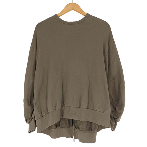 ズッカ ZUCCa ジップウラケスウェット レディース JPN:M