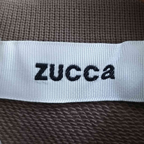 ズッカ ZUCCa ジップウラケスウェット レディース JPN:M