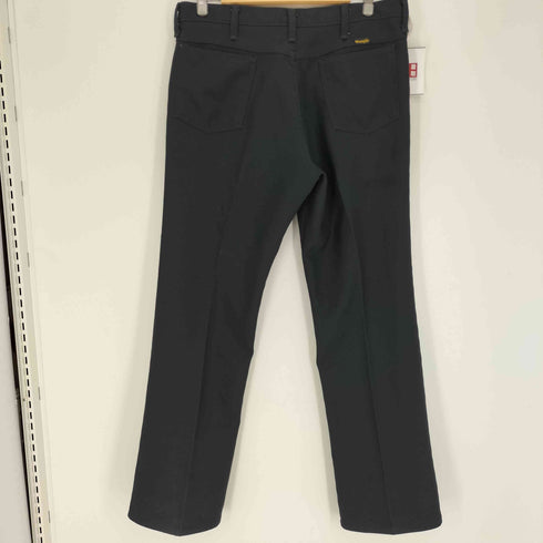 ラングラー Wrangler 90S USA製 ロゴパッチ ジップアップ センタープレス ランチャードレス ジーンズ パンツ メンズ 36×32