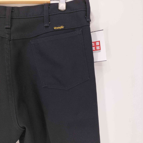 ラングラー Wrangler 90S USA製 ロゴパッチ ジップアップ センタープレス ランチャードレス ジーンズ パンツ メンズ 36×32
