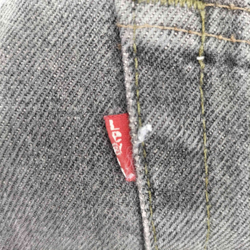 リーバイス Levis 80s USA製 505 ボタン裏532 スモールe 不均等V 先染め ジッパーフライデニムパンツ メンズ 38×30
