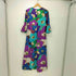 JaJa Fashions 70S ハワイアン ドレス ロング ワンピース レディース