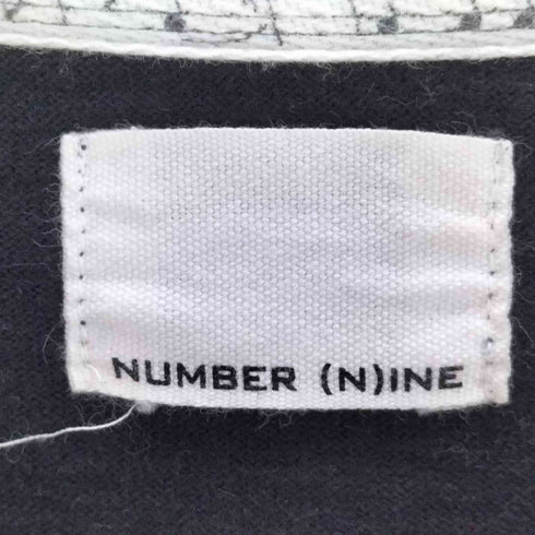 N NUMBER ヘビーウェイト ビッグシルエット クルーネック Tシャツ メンズ JPN:3