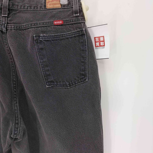 ラスラー RUSTLER 90S USA製 ブラック デニム パンツ メンズ