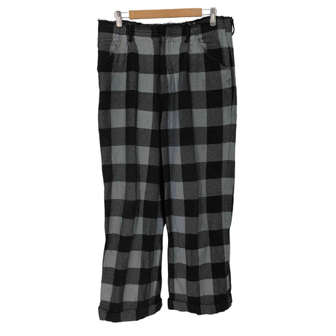 ベッドフォード BED J.W. FORD 24AW Check Pattern Wide Pants メンズ JPN:3