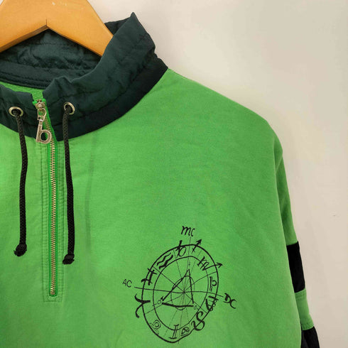 BENGER SPORTS WEAR ナイロン切替 ハーフジップ プルオーバージャケット メンズ 4