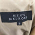 メンズメルローズ MENS MELROSE カシミヤ混 シャギー ステンカラーコート メンズ JPN:3