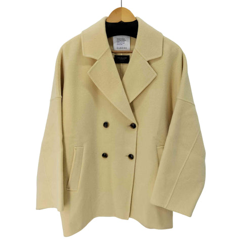 クロシェット Cloche PECOLAMB プレミアム ショートチェスターコート レディース JPN:2