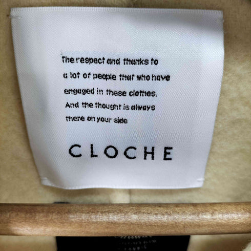 クロシェット Cloche PECOLAMB プレミアム ショートチェスターコート レディース JPN:2