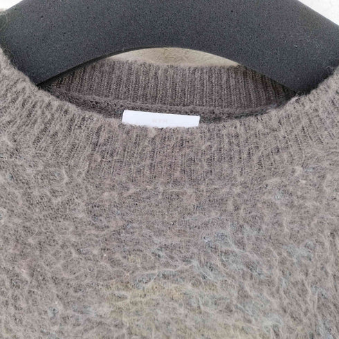 ウィム バイ リドム WYM LIDNM MOHAIR BLEND JACQUARD SHAGGY KNIT メンズ JPN:M