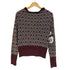 ヴィヴィアンウエストウッドレッドレーベル Vivienne Westwood RED LABEL モノグラムロゴ ラメニット レディース 2