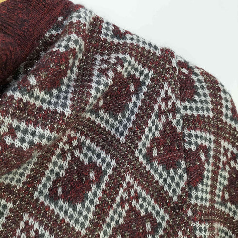 ヴィヴィアンウエストウッドレッドレーベル Vivienne Westwood RED LABEL モノグラムロゴ ラメニット レディース 2