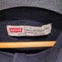 リーバイス Levis フロントロゴ ラグランスウェットパーカー メンズ S